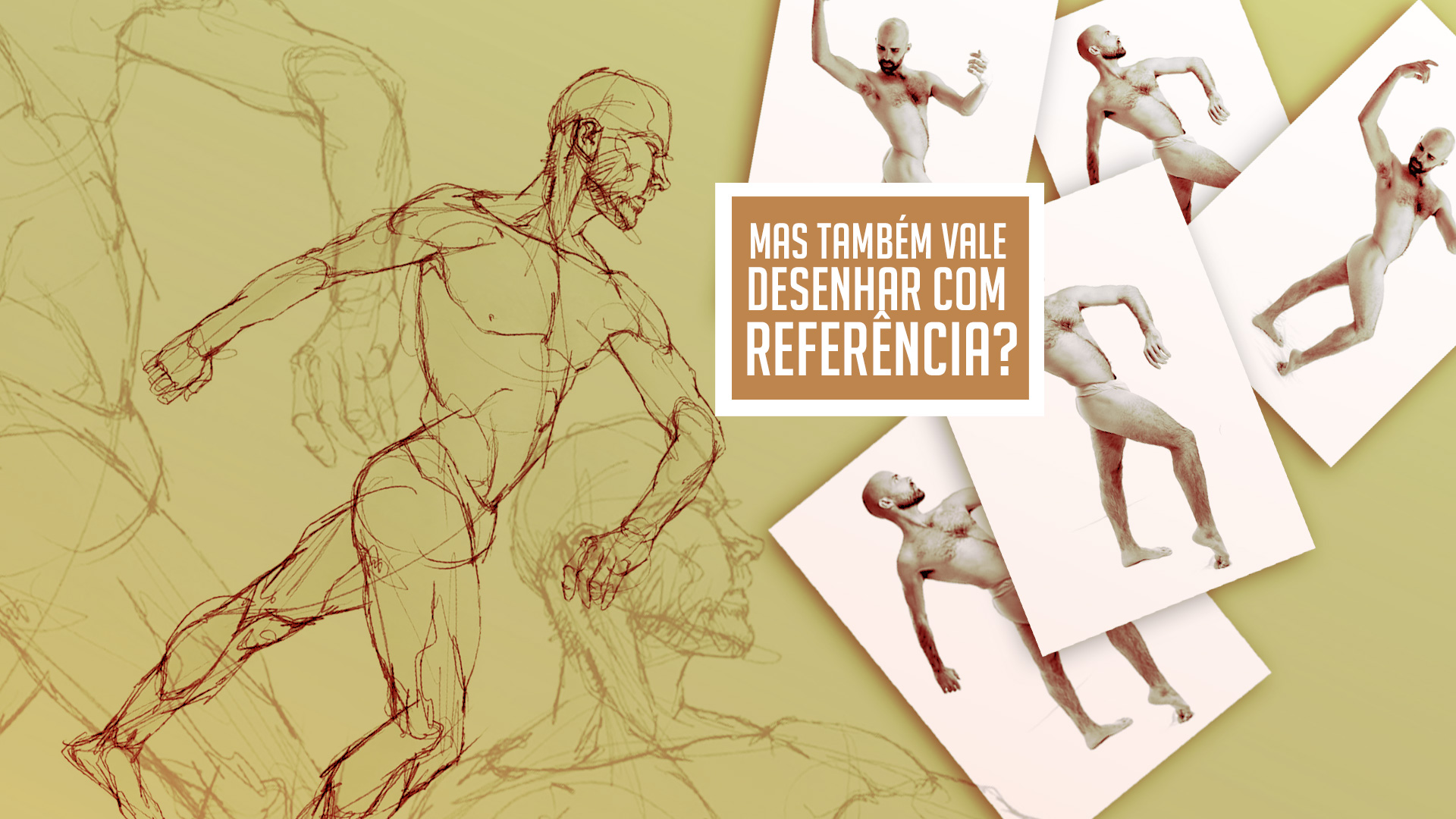 Ponto do Desenho: Poses para Referência